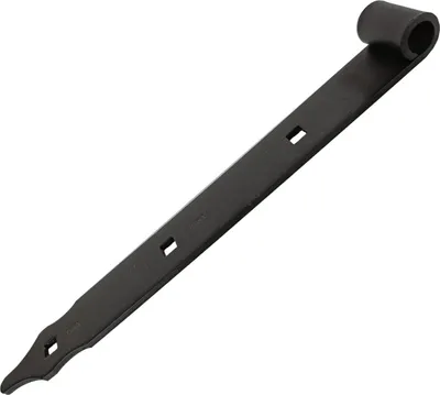 Produktbild von Ladenband schwarz ohne Kloben · 300 x 35 x 4 mm · verschiedene Größen · Torband · Verschluss · Zaunbeschlag