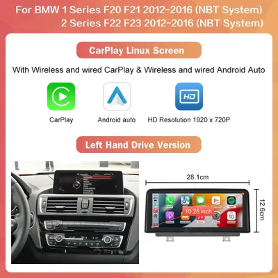 Image de Récepteur CarPlay - Adaptateur CarPlay sans fil - Interface Android Auto - Écran multimédia