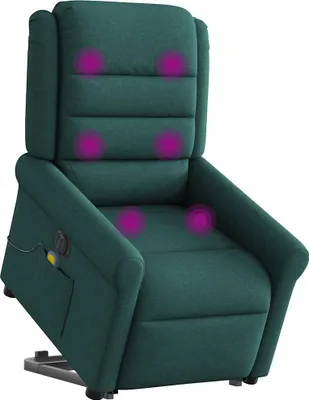 Zdjęcie produktu dla VidaXL 3303350, Tkanina, Zielony, Pianka, 110 kg, 730 mm, 915 mm