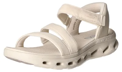 Produktbild von Skechers Slip-Ins: Go Walk Glide-Step Sandalen Plat - Beige - Maat 39
