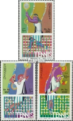 Produktbild von Briefmarken Somalia 1999 Mi 767-769 (kompl.Ausg.) postfrisch Tennis