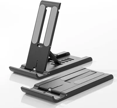 Produktbild von Handyhalter faltbar 2er Set Verstellbarer Tischständer für Smartphones