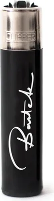 Produktbild von Bartek Feuerzeug schwarz mit Logo