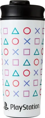 Obrázok produktu pre Kubek podróżny PlayStation PYRAMID, oryginalny, ergonomiczny design
