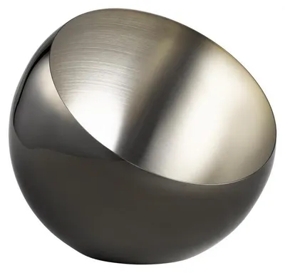 Produktbild von APS 40776 Schale SPHERE, Ø 24 cm, Höhe 21 cm, 2 Liter, Edelstahl, Gunmetal-Look