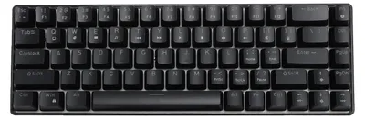 Obrázek produktu pro Mechanická herní klávesnice s kabelem, 68 kláves, modré spínače, vyměnitelné klávesy a podsvícení – model V800