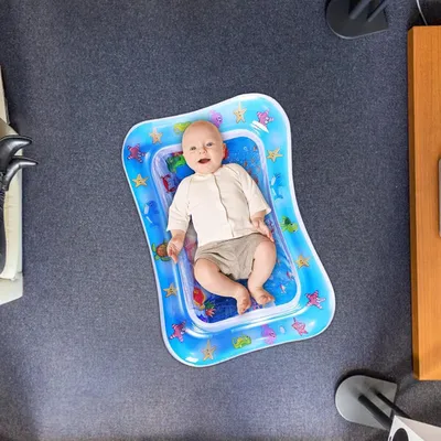 Productafbeelding van Opblaasbare waterspeelmat voor baby's met oceaanthema