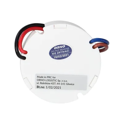 Immagine prodotto di ORNO ZL-1655 Trasformatore a led 12v da incasso, 10W, IP67