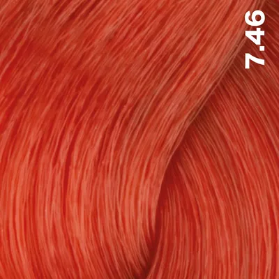 Produktbild von FemMas Hair Color Cream 100ml Haarfarbe Mittelblond Kupfer Rot 7.46