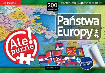Image de Puzzle 200 pays d'Europe