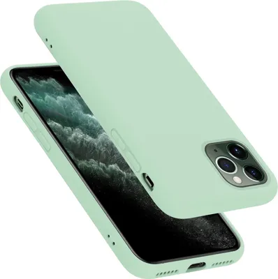 Produktbild von Cadorabo Schutzhülle für Apple iPhone 11 PRO MAX Hülle in Grün Handyhülle Case Cover TPU Etui