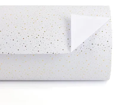 Zdjęcie produktu dla Papier prezentowy HomeBound, wzór: gwiazdy – rolka, 50 cm x 100 m
