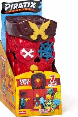 Zdjęcie produktu dla Piratix Magic Box Toys Jaskinia Czaszki Zestaw Figurki i Akcesoriów