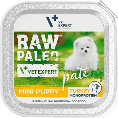 Image de Nourriture humide VETEXPERT Paté Mini Puppy Dinde 150 g