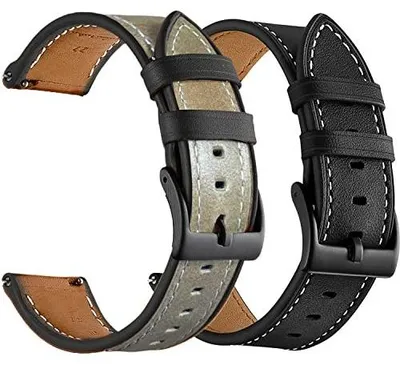 Zdjęcie produktu dla Pasek skórzany do samsung galaxy watch 4 classic 46 42 44 40 mm