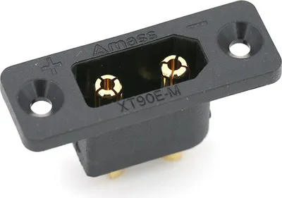 Produktbild von XT90E-M Steckverbinder Fassung für Geräteeinbau