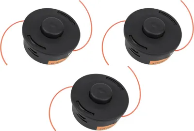 Produktbild von 3x Trade-Shop Trimmerkopf / Fadenkopf / Mähkopf M10 Linksgewinde für Stihl FS66AVE FS66AVRE FS74 FS74AVE FS74AVRE FS76 FS76AVE FS76AVRE FS80E FS80RE