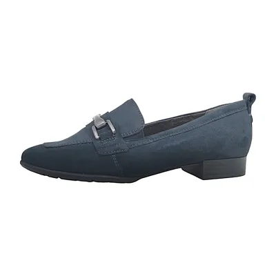 Produktbild von Tamaris Comfort Damenschuhe Halbschuhe Slipper Blau Freizeit, Schuhgröße:38 EU