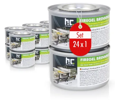 Produktbild von 24x 200g Firegel Brennpaste zum Warmhalten von Speisen