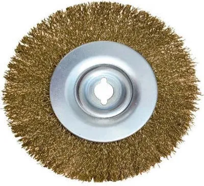 Image de Brosse métallique CFH - Diamètre : 100 mm - Adaptée pour la brosse électrique de nettoyage de joints EFB684