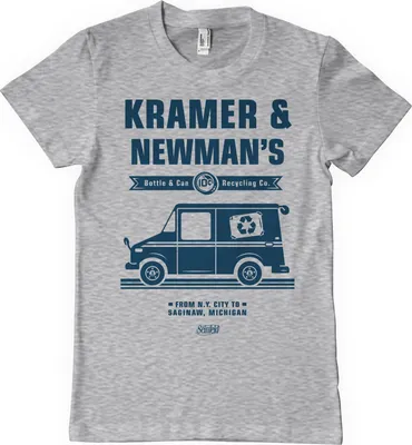 Produktbild von Kramer & Newman's Recycling Co T-Shirt - Medium - HeatherGrey