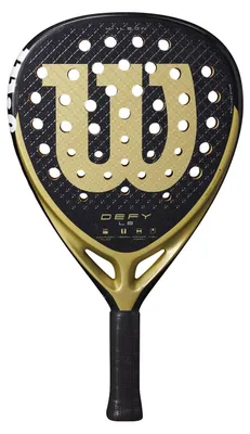 Produktbild von Wilson Defy Ls V1 Padelschläger - Schwarz / Gold | Größe: ONE SIZE