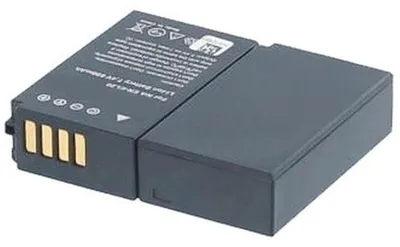 Produktbild von Akku für Nikon EN-EL20A Li-Ion 7,4 Volt 800 mAh schwarz.