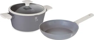 Produktbild von BERLINGERHAUS Aspen Collection 3-teiliges Geschirrset mit Titanoberfläche BH-8166