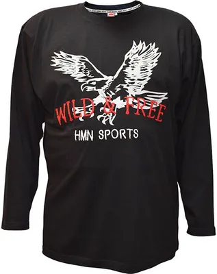 Produktbild von Übergrößen Designer Longsleeve HONEYMOON "Eagle" 4XL