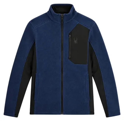 Productafbeelding van SPYDER Core heren fleece trui, blauw, maat L