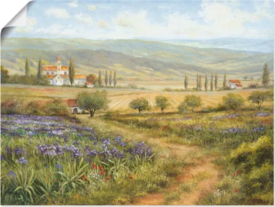 Produktbild von ARTland Poster Provence Größe: 120x90 cm