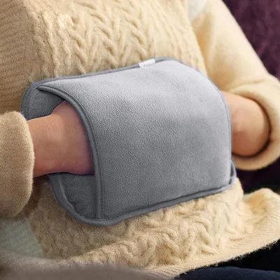 Productafbeelding van Elektrische warmwaterfles bed handwarmer masseren warmte pad fleece cover - rustgevende warmte verlicht rugpijn, krampen, artritis