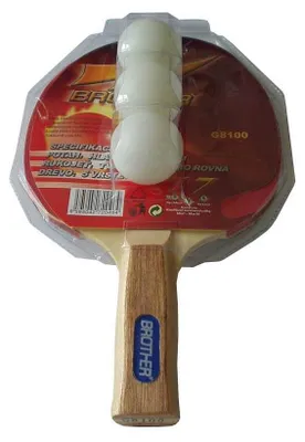 Obrázok produktu pre Pálka na stolný tenis Brother 2star s loptičkami