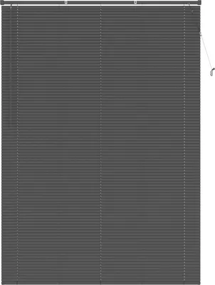 Produktbild von vidaXL Jalousie Silber Grau 213 x 130 cm 25 mm PVC
