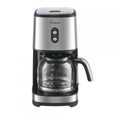 Obrázek produktu pro Kávovar FRAM FCM-915IX, 900 W, 1,5 l, odnímatelný a mytelný filtr, funkce proti odkapávání, stříbrná