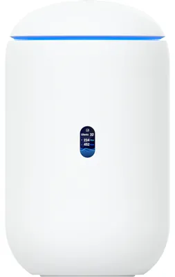 Zdjęcie produktu dla Ubiquiti Dream 7, Wi-Fi 7 (802.11be), Trójpasmowy (2,4 GHz / 5 GHz / 6 GHz), Przewodowa sieć LAN, Biały, Router biurkowy
