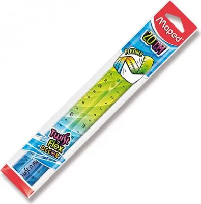 Obrázok produktu pre Maped 279215, Stolové pravítko, Plast, Rôzne farby, 200 mm