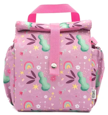 Image de Sac isotherme pour enfants avec motif animalier - 21 x 16 cm - Rose | par Sassi Junior