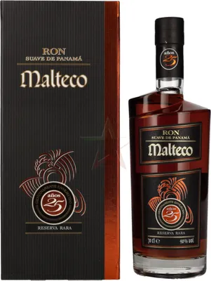 Produktbild von Malteco Ron 25 Años RESERVA RARA 40 %  0,70 Liter