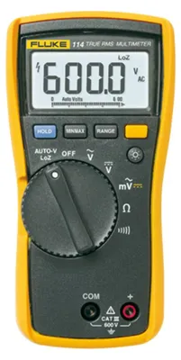 Productafbeelding van Fluke 114, 0.0001 - 600 V, 0,0001 - 600 V, 0,0001 mV, 0,0001 mV, 1 - 600 ohm, 1 ohm