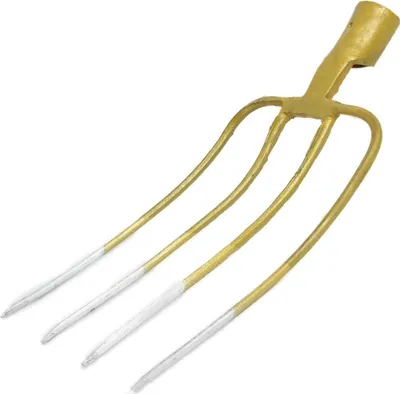 Obrázek produktu pro MAR-POL Vidle, 4 hroté, bez násady, žluté M83035