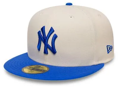 Produktbild von Kappe New Era - MLB Essential 59FIFTY - NY Yankees - Cream / Blue