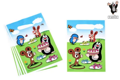 Immagine prodotto di Buste Festa Talpa E Amici 6 Pz 23x16 Cm