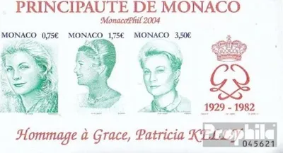 Produktbild von Briefmarken Monaco 2004 Mi Block87 (kompl.Ausg.) postfrisch Briefmarkenausstellung