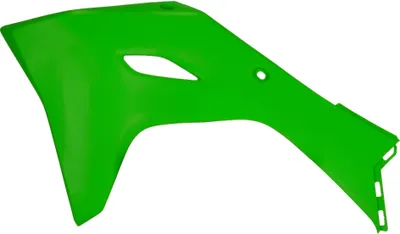 Produktbild von ACERBIS grüne Kühlerseitenteile für KAWASAKI
