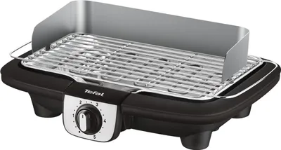 Obrázek produktu pro Tefal BG90A8, Černá, Nerezová ocel, Termoplastik, Obdélníkový, 870 cm², 370 x 235 mm, Termoplastik