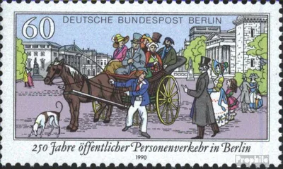 Produktbild von Briefmarken Berlin (West) 1990 Mi 861 (kompl.Ausgabe) postfrisch Personenverkehr