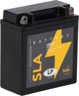 Produktbild von LANDPORT YB5L-B Motorrad Gel Batterie 12V 5Ah 50512 12N5.5-3B CB5L-B Roller LB5