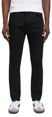 Zdjęcie produktu dla LEE - Spodnie jeansowe męskie - Krój slim tapered - Model Luke - Ciemny granatowy
