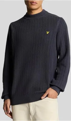 Produktbild von Lyle & Scott Herren Pullover Blau 479467 : Größe - M Größe: M